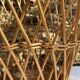 Panier haut vintage en osier