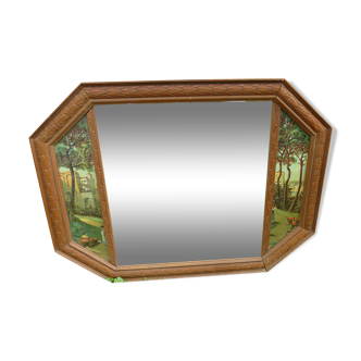 Miroir mural des années 1930