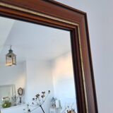 Vintage wooden mirror