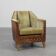 Sculptural Art Deco Armchair, France 1930s