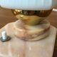 Vintage marble and opaline lamps from the 60s
