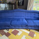 Round Italian design sofa from the 1950s.