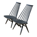 Pair of “mademoiselle” chairs by ilmari tapiovaara