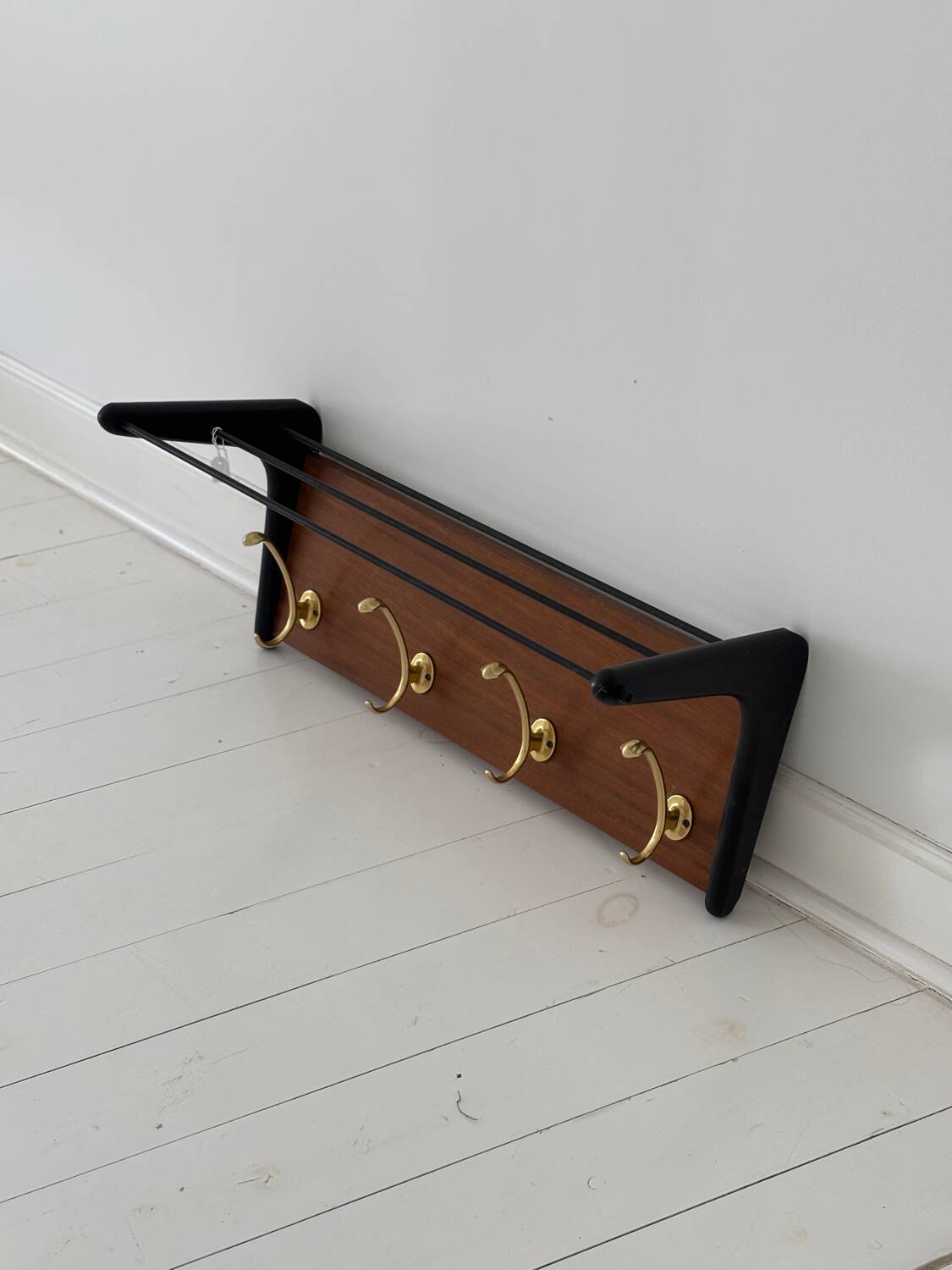 Vintage wall coat rack by Alfred Hendrickx for Belform, 60s