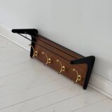 Vintage wall coat rack by Alfred Hendrickx for Belform, 60s