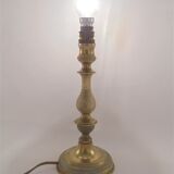 Brass lamp foot