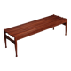Walnut bench by Gio Ponti made by Fratelli Reguitti 1950