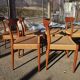 Series of 6 Scandinavian chairs Arne Hovmand-Olsen for Mogens Kold - 60s