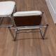 Paire de repose-pieds style Bauhaus des années 1970