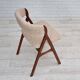 60s, Danish design by Henning Kjærnulf, reupholstered chair, model 71