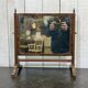 English mahogany dressing table from the late 19th century.