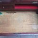 19th-century walnut writing desk