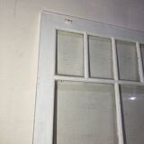 Old glass door style canopy white workshop