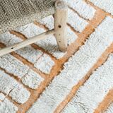 Handmade Moroccan Beni Ourain rug, 150/250cm