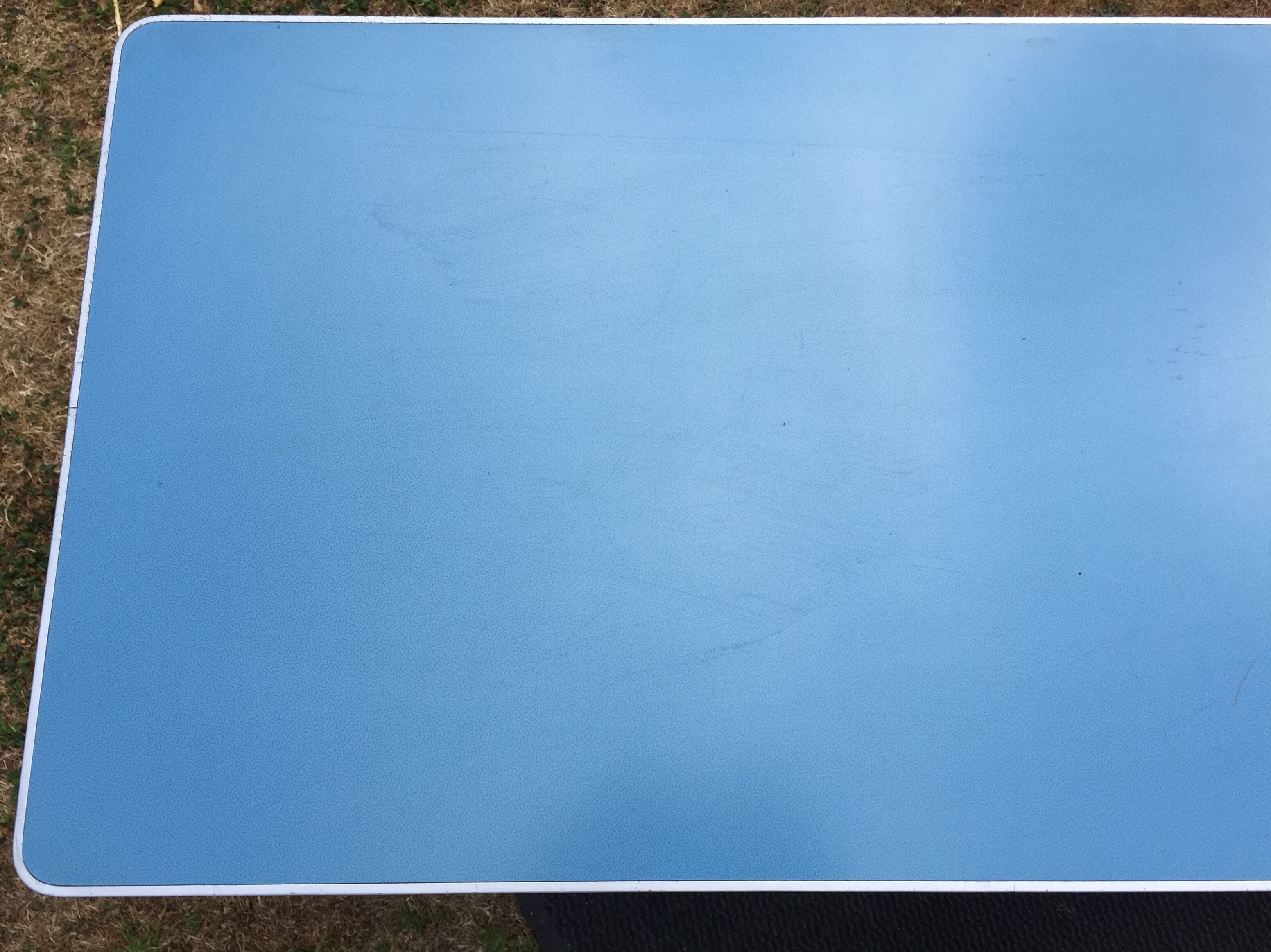 Modernist industrial and vintage console table in Stafor brand metal