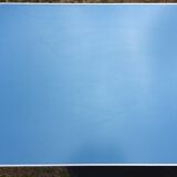 Modernist industrial and vintage console table in Stafor brand metal