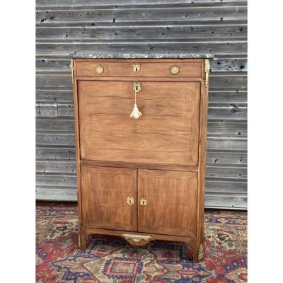 Transition period secretary in 18th century mahogany