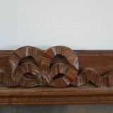 Art Deco carved wooden photo frame