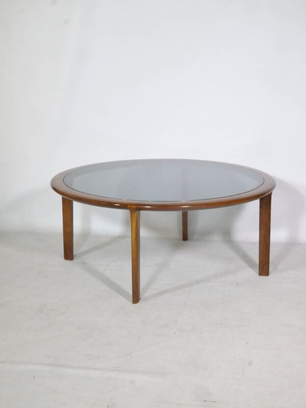 Table basse de style mid-century, véritable table vintage par Knoll, années 1960.