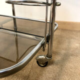 Folding dessert smoked glass