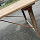 Old folding table