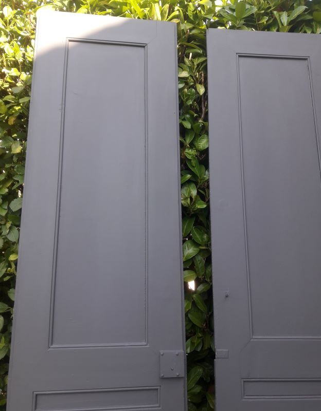 Pair of doors 242,5x116 of antique closet
