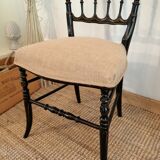 Chair Napoleon III period 19th.