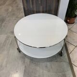 STRIND coffee table by Ehlen Johansson for IKEA, vintage white, 1970s