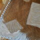 60s Cowhide Card Game Mat