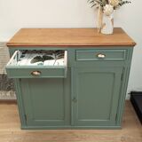 Parisian sideboard green of gray