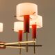 Lustre attribué à Angelo Brotto pour Esperia, Italie années 1960