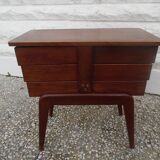 Vintage sewing basket