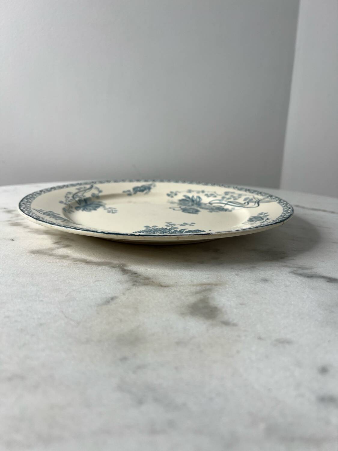 Royat Sarreguemines Terre de Fer flat plate