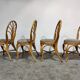 Vintage bamboo dining chairs, 1960s