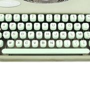 Hermes Baby green lime typewritter revised new ribbon