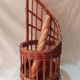 Baker's wicker bread basket in perfect condition