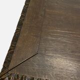 Table style Louis 13 en bois massif