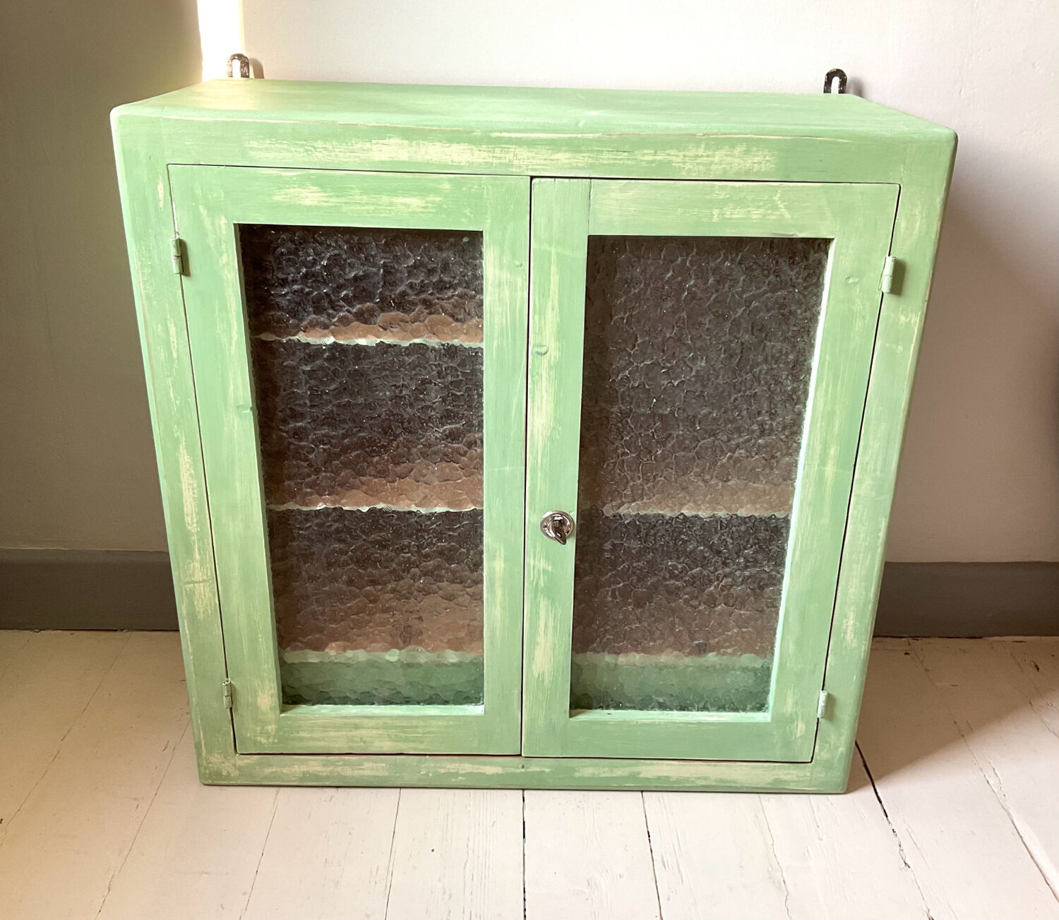 Vintage wall-mounted cabinet