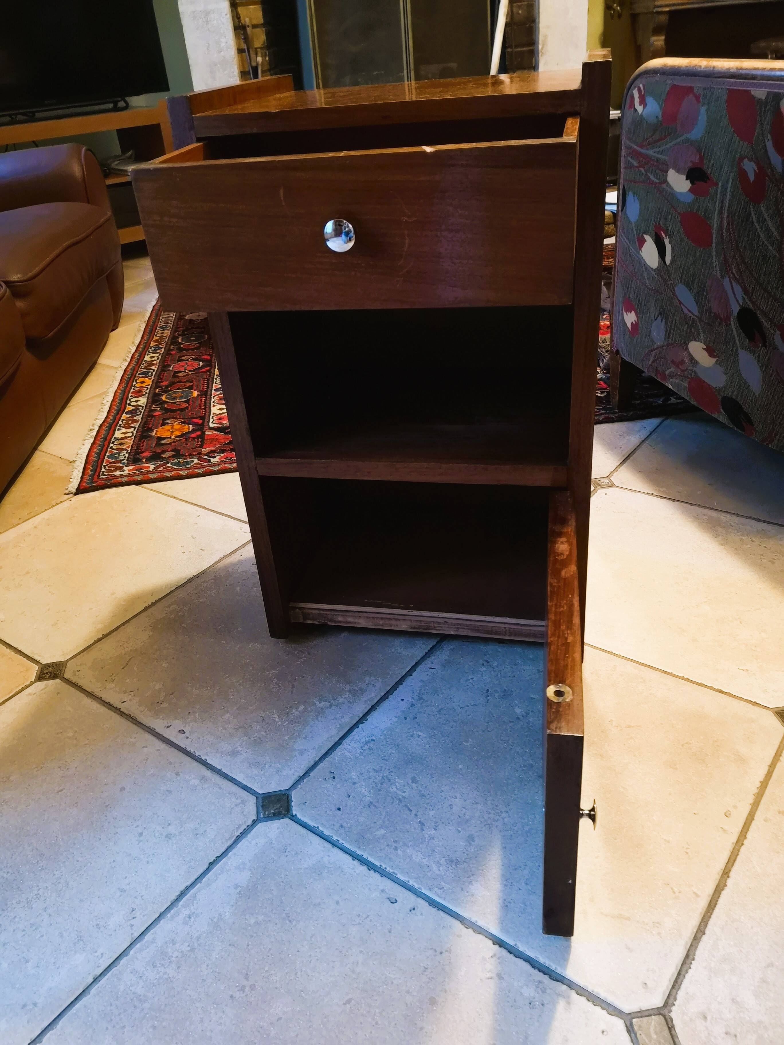 Vintage bedside table