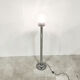 Vintage chrome and glass floor lamp, 1970s