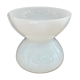 Vase diabolo en verre blanc Anne Nilsson pour Ikea