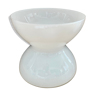 Diabolo vase in white glass XL Anne Nilsson for Ikea