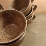 Stoneware mugs