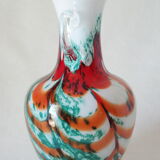 Vase vintage opaline Carlo Moretti