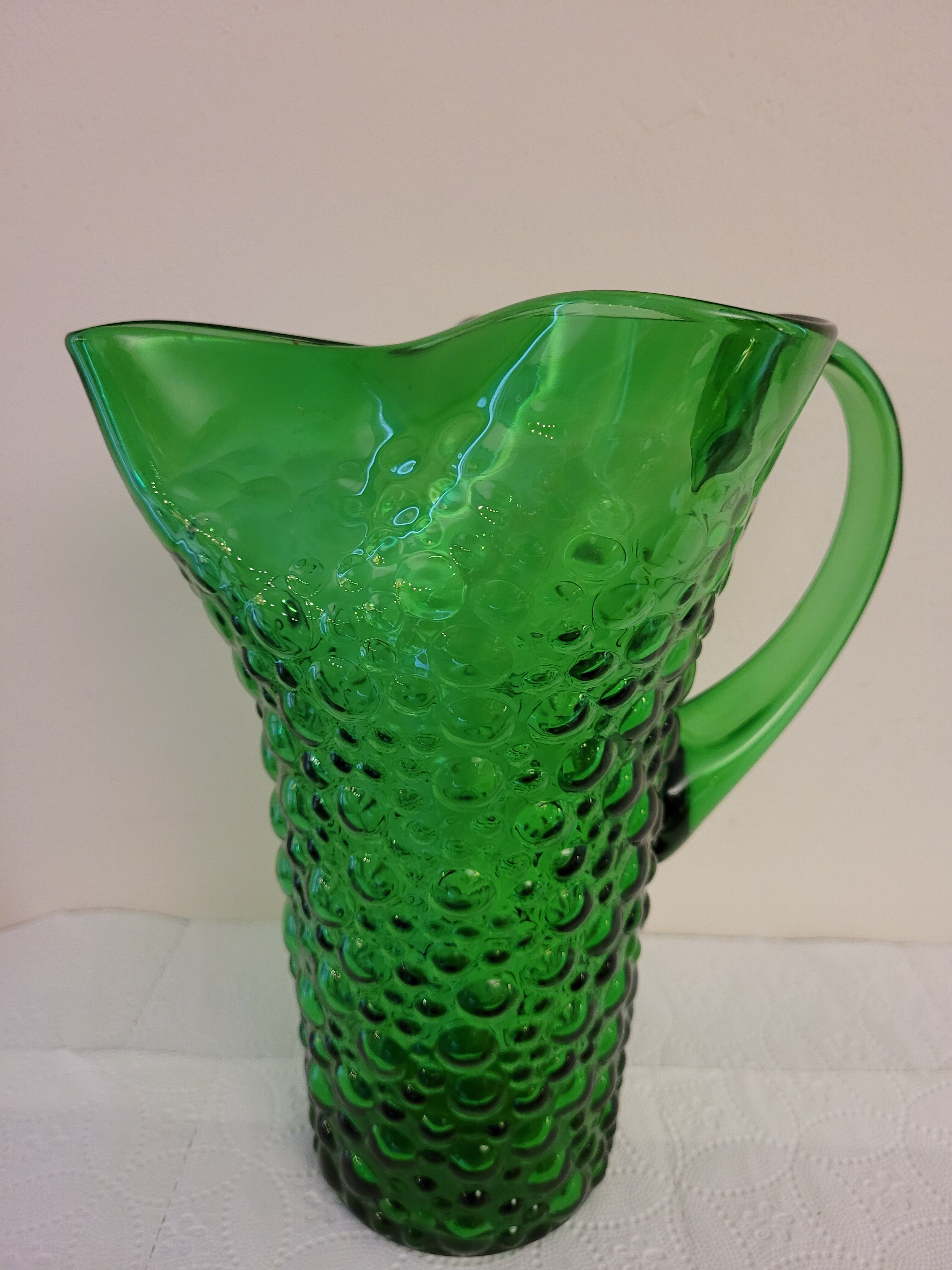 Pichet en verre italien 1960