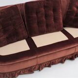 Melchiorre bega 3-seater velvet sofa 1940