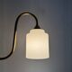 PAIR OF VINTAGE 1950S OPALINE WALL LIGHTS
