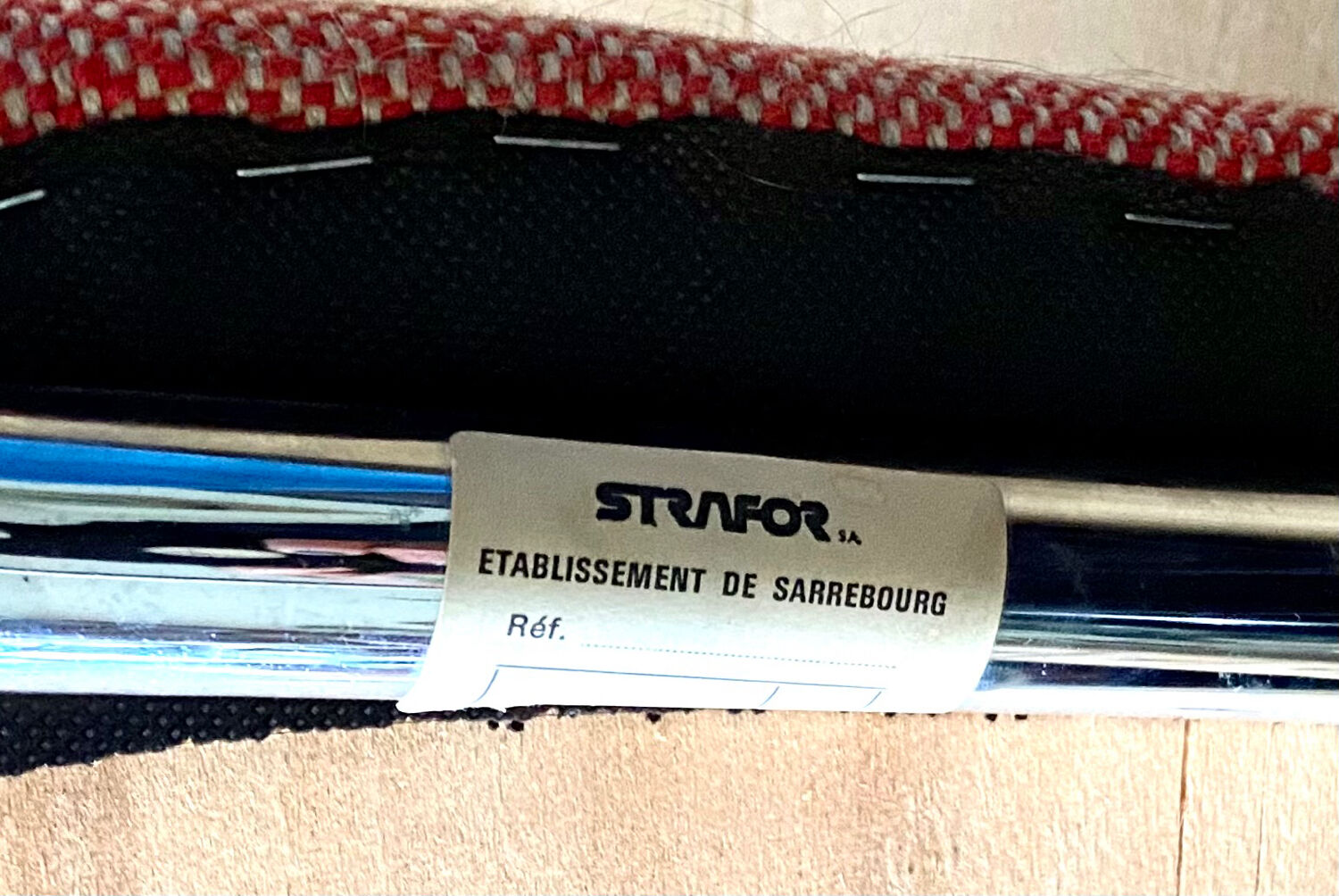 Strafor vintage fireside chairs