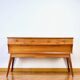 Midcentury Alfred Cox console in walnut, modern, danish style, vintage, scandinavian