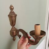 Paire d'appliques en bronze